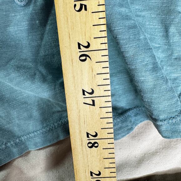 Coldwater Creek Women's sz XL Heathered Green LS Button Up Blouse Long Sleeve - Picture 9 of 10